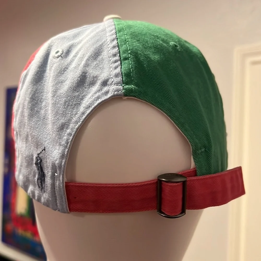 POLO RALPH LAUREN Men`s Color-Blocked Chino Ball Cap - Picture 7 of 10